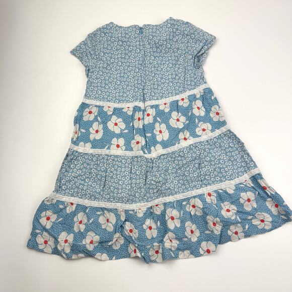 Johnnie B. Blue & White Floral Dress - Picture 5 of 5